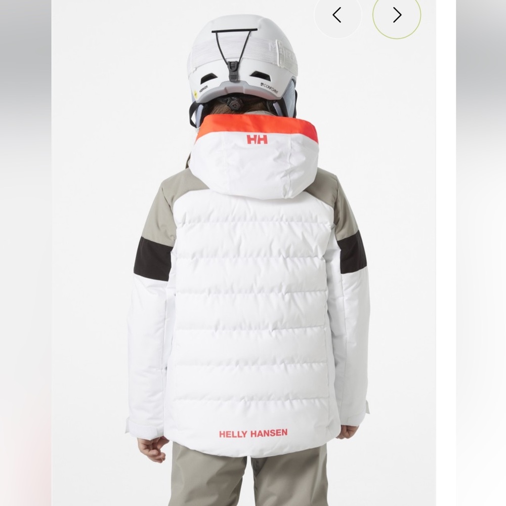 Helly Hansen- Girls Ski Diamond Parka- Puffer Jacket , Size 8 Kids NWT - Picture 4 of 16